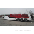 Hydraulic Ramps Low Bed Trailer